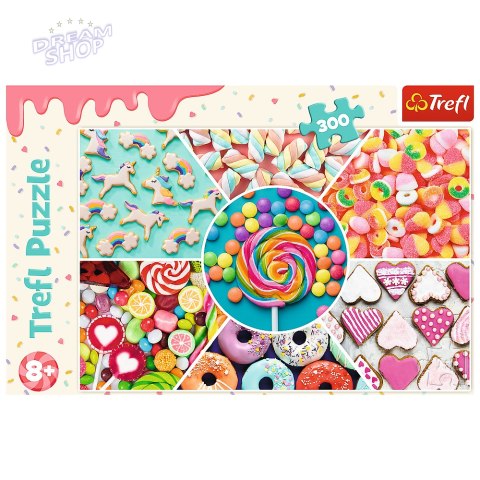Puzzle - "300" - Słodkości Trefl 23004 Puzzle - "300" - Słodkości Trefl 23004
