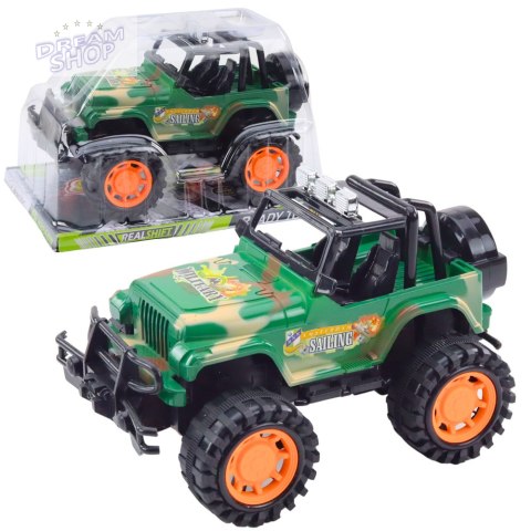 Duży Samochód Terenowy Militarny Off-Road Zielony Duży Samochód Terenowy Militarny Off-Road Zielony