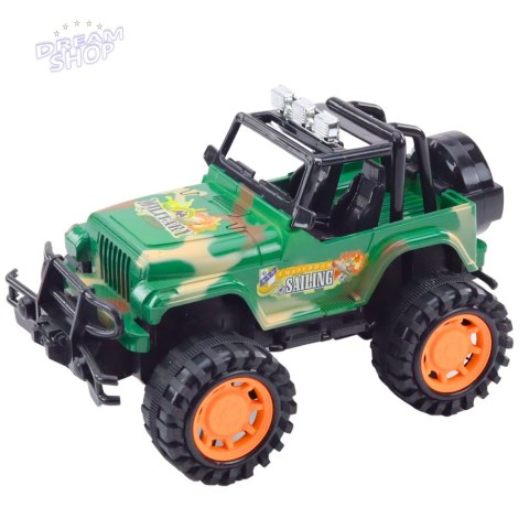 Duży Samochód Terenowy Militarny Off-Road Zielony Duży Samochód Terenowy Militarny Off-Road Zielony