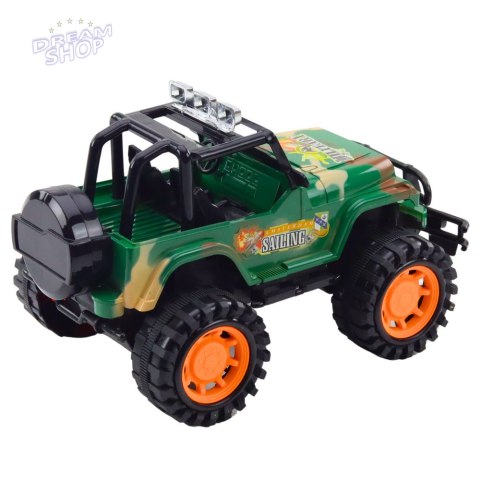 Duży Samochód Terenowy Militarny Off-Road Zielony Duży Samochód Terenowy Militarny Off-Road Zielony