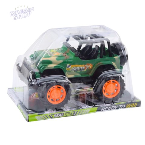 Duży Samochód Terenowy Militarny Off-Road Zielony Duży Samochód Terenowy Militarny Off-Road Zielony