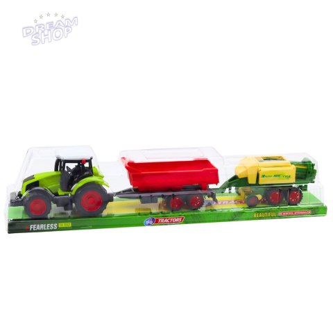 Zestaw Traktor Rolniczy Przyczepa Prasa Maszyna Rolnicza Zestaw Traktor Rolniczy Przyczepa Prasa Maszyna Rolnicza
