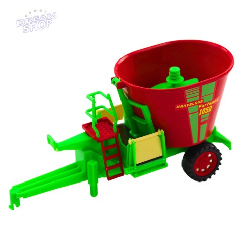 Zestaw Traktor Rolniczy Przyczepa Wywrotka Wóz Paszowy Zestaw Traktor Rolniczy Przyczepa Wywrotka Wóz Paszowy