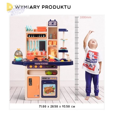 WOOPIE Duża Interaktywna Kuchnia z Obiegiem Wody Dla Dzieci 65 akc WOOPIE Duża Interaktywna Kuchnia z Obiegiem Wody Dla Dzieci 65 akc