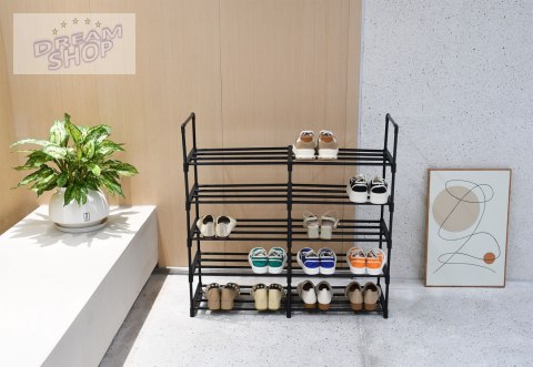 Szafka na buty regał ARON stojak półka wysoka wąska duża modułowa 10 poziomów Szafka na buty regał ARON stojak półka wysoka wąska duża modułowa 10 poziomów