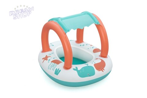 Dmuchany Ponton z Daszkiem 84 x 67cm Bestway 34203 Dmuchany Ponton z Daszkiem 84 x 67cm Bestway 34203