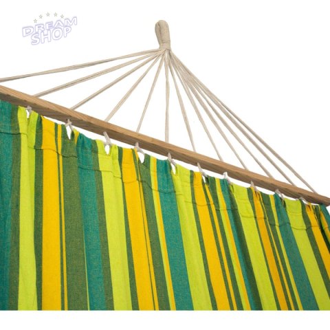 HAMAK OGRODOWY 2-OSOBOWY 200X150CM Z DRĄŻKIEM 1052724 HAMAK OGRODOWY 2-OSOBOWY 200X150CM Z DRĄŻKIEM 1052724