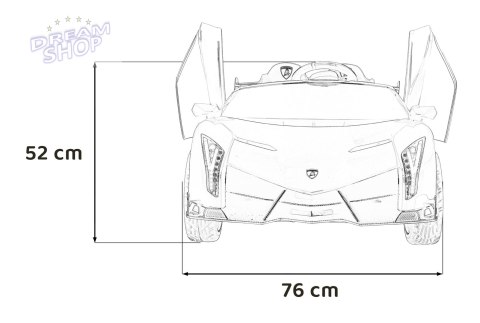 Pojazd Lamborghini Veneno Zielony