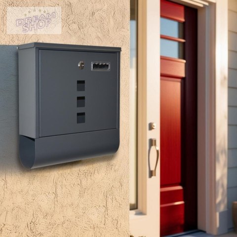 SKRZYNKA NA LISTY 30X9.5X34CM 1067520 SASKA GARDEN SKRZYNKA NA LISTY 30X9.5X34CM 1067520 SASKA GARDEN