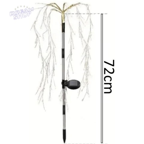 LAMPA SOLARNA DRZEWKO FAJERWERKI 72CM 120 LED LAMPA SOLARNA DRZEWKO FAJERWERKI 72CM 120 LED