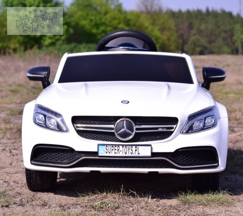 MERCEDES C 63 S COUPE, MIĘKKIE SIEDZENIE , MIEKKIE KOŁA, SYSTEM ESW, 5 PUNKTOWE PASY /QY-1588 MERCEDES C 63 S COUPE, MIĘKKIE SIEDZENIE , MIEKKIE KOŁA, SYSTEM ESW, 5 PUNKTOWE PASY /QY-1588