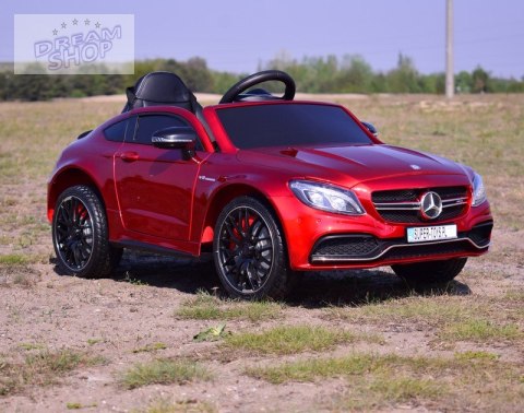 MERCEDES C 63 S COUPE, MIĘKKIE SIEDZENIE , MIEKKIE KOŁA, SYSTEM ESW, 5 PUNKTOWE PASY /QY-1588 MERCEDES C 63 S COUPE, MIĘKKIE SIEDZENIE , MIEKKIE KOŁA, SYSTEM ESW, 5 PUNKTOWE PASY /QY-1588