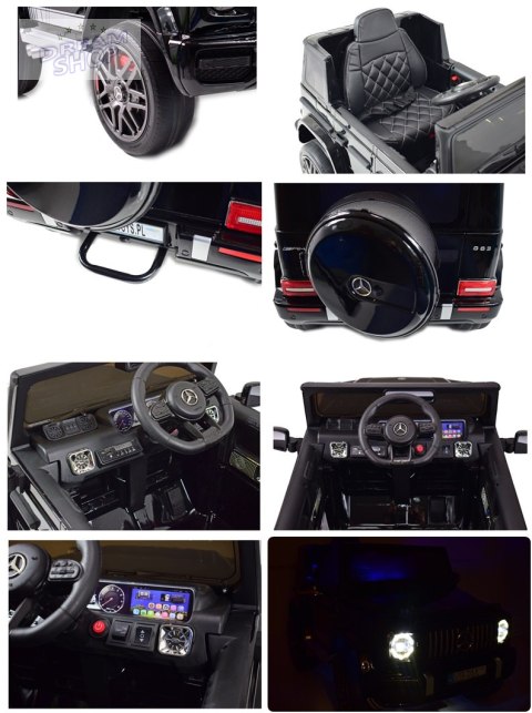 MERCEDES G63 AMG, MIĘKKIE KOŁA EVA, MIĘKKIE SIEDZENIE, LAKIER POLEROWANY FULL OPCJA/BBH0003 MERCEDES G63 AMG, MIĘKKIE KOŁA EVA, MIĘKKIE SIEDZENIE, LAKIER POLEROWANY FULL OPCJA/BBH0003