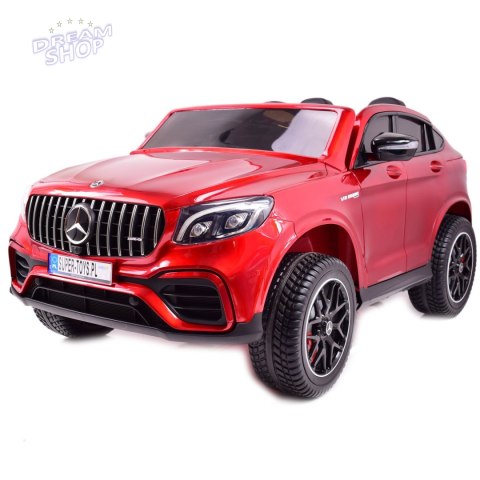 MERCEDES GLC 63S LICENCJA, 4X4, 2x12V, WALIZKA, MIĘKKIE KOŁA EVA, MIĘKKIE SIEDZENIE, LAKIER POLEROWANY, FULL OPCJA/XMX608 MERCEDES GLC 63S LICENCJA, 4X4, 2x12V, WALIZKA, MIĘKKIE KOŁA EVA, MIĘKKIE SIEDZENIE, LAKIER POLEROWANY, FULL OPCJA/XMX608