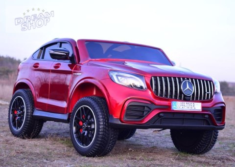 MERCEDES GLC 63S LICENCJA, 4X4, 2x12V, WALIZKA, MIĘKKIE KOŁA EVA, MIĘKKIE SIEDZENIE, LAKIER POLEROWANY, FULL OPCJA/XMX608 MERCEDES GLC 63S LICENCJA, 4X4, 2x12V, WALIZKA, MIĘKKIE KOŁA EVA, MIĘKKIE SIEDZENIE, LAKIER POLEROWANY, FULL OPCJA/XMX608