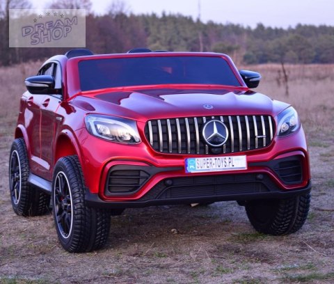 MERCEDES GLC 63S LICENCJA, 4X4, 2x12V, WALIZKA, MIĘKKIE KOŁA EVA, MIĘKKIE SIEDZENIE, LAKIER POLEROWANY, FULL OPCJA/XMX608 MERCEDES GLC 63S LICENCJA, 4X4, 2x12V, WALIZKA, MIĘKKIE KOŁA EVA, MIĘKKIE SIEDZENIE, LAKIER POLEROWANY, FULL OPCJA/XMX608