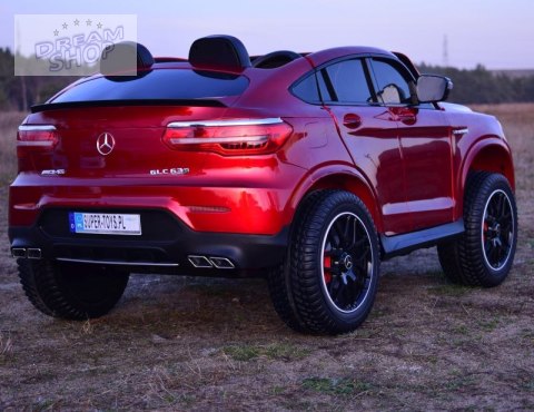 MERCEDES GLC 63S LICENCJA, 4X4, 2x12V, WALIZKA, MIĘKKIE KOŁA EVA, MIĘKKIE SIEDZENIE, LAKIER POLEROWANY, FULL OPCJA/XMX608 MERCEDES GLC 63S LICENCJA, 4X4, 2x12V, WALIZKA, MIĘKKIE KOŁA EVA, MIĘKKIE SIEDZENIE, LAKIER POLEROWANY, FULL OPCJA/XMX608