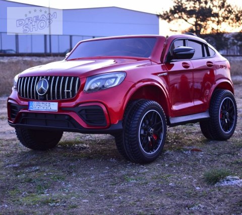 MERCEDES GLC 63S LICENCJA, 4X4, 2x12V, WALIZKA, MIĘKKIE KOŁA EVA, MIĘKKIE SIEDZENIE, LAKIER POLEROWANY, FULL OPCJA/XMX608 MERCEDES GLC 63S LICENCJA, 4X4, 2x12V, WALIZKA, MIĘKKIE KOŁA EVA, MIĘKKIE SIEDZENIE, LAKIER POLEROWANY, FULL OPCJA/XMX608