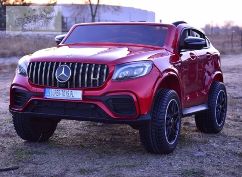 MERCEDES GLC 63S LICENCJA, 4X4, 2x12V, WALIZKA, MIĘKKIE KOŁA EVA, MIĘKKIE SIEDZENIE, LAKIER POLEROWANY, FULL OPCJA/XMX608 MERCEDES GLC 63S LICENCJA, 4X4, 2x12V, WALIZKA, MIĘKKIE KOŁA EVA, MIĘKKIE SIEDZENIE, LAKIER POLEROWANY, FULL OPCJA/XMX608