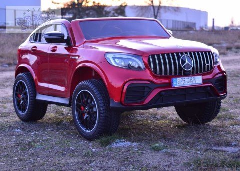 MERCEDES GLC 63S LICENCJA, 4X4, 2x12V, WALIZKA, MIĘKKIE KOŁA EVA, MIĘKKIE SIEDZENIE, LAKIER POLEROWANY, FULL OPCJA/XMX608 MERCEDES GLC 63S LICENCJA, 4X4, 2x12V, WALIZKA, MIĘKKIE KOŁA EVA, MIĘKKIE SIEDZENIE, LAKIER POLEROWANY, FULL OPCJA/XMX608