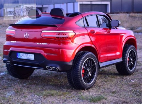 MERCEDES GLC 63S LICENCJA, 4X4, 2x12V, WALIZKA, MIĘKKIE KOŁA EVA, MIĘKKIE SIEDZENIE, LAKIER POLEROWANY, FULL OPCJA/XMX608 MERCEDES GLC 63S LICENCJA, 4X4, 2x12V, WALIZKA, MIĘKKIE KOŁA EVA, MIĘKKIE SIEDZENIE, LAKIER POLEROWANY, FULL OPCJA/XMX608