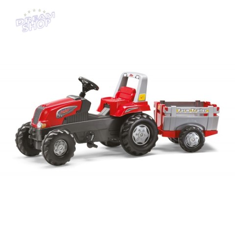 Rolly Toys Traktor na pedały Przyczepa Junior 3-8 lat do 50kg