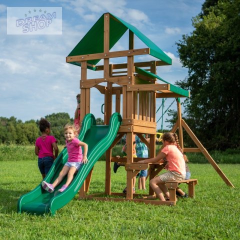 Backyard Discovery Belmont drewniany plac zabaw 6w1 + Stolik gratis!