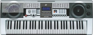 Keyboard MK-922 - duży wyświetlacz LCD, 61 klawiszy