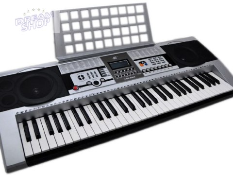 Keyboard MK-922 - duży wyświetlacz LCD, 61 klawiszy